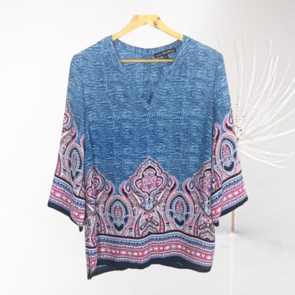 Lightweight Printed Tunic M - Picture 1 of 6